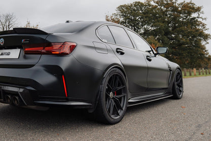 TREVORA G80 M3 Pre-Preg Carbon Fiber PR-1 Side Skirts