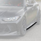 TREVORA G80 M3 Pre-Preg Carbon Fiber PR-1 Side Skirts