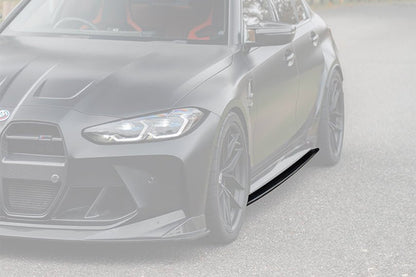 TREVORA G80 M3 Pre-Preg Carbon Fiber PR-1 Side Skirts