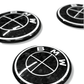BMW Roundel Emblem Covers - Forged Carbon Fiber Style Emblem