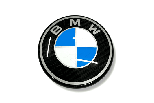 BMW Roundel Emblem Covers - OEM Style Carbon Fiber Emblem