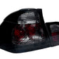 BMW Series 3 E46 Sedan Black Lens Tail Lights (1998-2001)