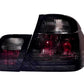 BMW Series 3 E46 Sedan Black Lens Tail Lights (1998-2001)