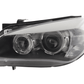 BMW X1 E84 LED Angel Eye Headlights - (2009-2012)