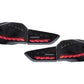 BMW X1 GTS/Dragon Scale Styles LED Tail Lights 2016-2021