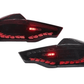 BMW X3 G01 iX3 G08 LED GTS / Dragon Scale Style Taillights (Red or Black) (2019-2022)