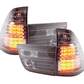 BMW X5 E53 Black / Clear LED Tail Lights (1998-2002)