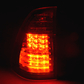 BMW X5 E53 Black / Clear LED Tail Lights (1998-2002)