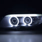 BMW X5 E53 CCFL Black Angel Eyes LED Headlights (2003-2006)