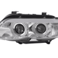BMW X5 E53 CCFL Chrome Angel Eyes LED Headlights (2003-2006)