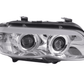 BMW X5 E53 Chrome Angel Eye LED Head Lights (2003-2006)