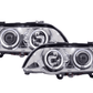 BMW X5 E53 Chrome Angel Eyes LED Headlight Set (1998-2002)
