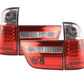 BMW X5 E53 Red LED Taillights Set (1998-2002)