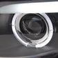 BMW X5 E53 Xenon Black Angel Eye LED Headlights (2003-2006)