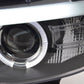 BMW X5 E53 Xenon Black Angel Eye LED Headlights (2003-2006)
