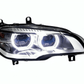BMW X5 E70 OE Style Angel Eyes Projector Headlight (2007 - 2013)