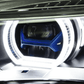 BMW X5 F15 F16 Laser Style Blue Accent Headlights Upgrade (2012 - 2019)