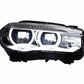 BMW X5 F15 F16 Laser Style Blue Accent Headlights Upgrade (2012 - 2019)