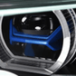 BMW X5 F15 F16 Laser Style Blue Accent Headlights Upgrade (2012 - 2019)