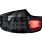 BMW X6 E71 Red and Smoked LED Tail Light Upgrades 2007-2014