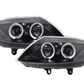 BMW Z4 E85 E86 Type Z4 Black Headlight Set (2003-2008)