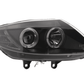 BMW Z4 E85 E86 Type Z4 Black Headlight Set (2003-2008)