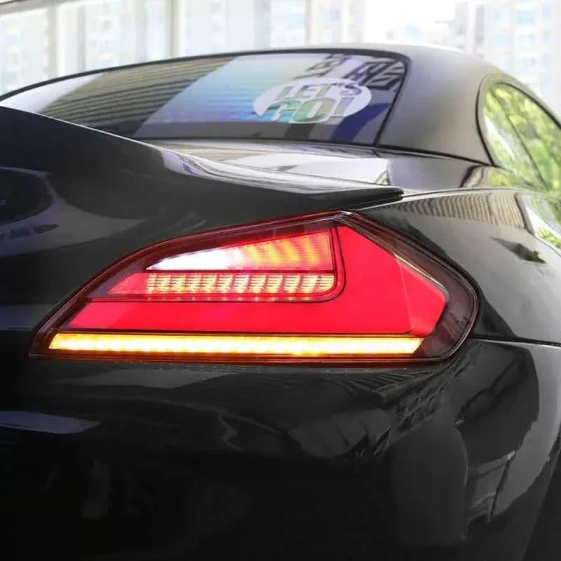 BMW Z4 E89 Clear and Clear/Red LED Tail Lights Upgrade (2008-2016)