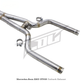 T304 Stainless Steel Catback Exhaust System for Mercedes Benz AMG GT63 GT63S X290 4.0T