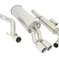 Megan Racing - Cat-Back Exhaust System for 1999-2002 VW Golf Beetle 1.8T 2.0 Turbo Dual 2.5" Tip
