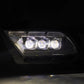 AlphaRex 10-12 Ford Mustang NOVA-Series LED Projector Headlights Blk w/Activ Light & Seq.Sig /SB DRL 880489 *Discontinued