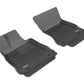 3D MAXpider 2007-2013 Mercedes-Benz S-Class W221 Kagu 1st Row Floormat - Black L1MB00611509