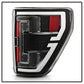 SPYDER 21-23 Ford F150 (Halogen w/ Blind Spot) Full LED Tail Lights - Black (ALT-YD-FF15021HALBS-BK) 5088789
