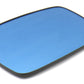 OLM Wide Angle Convex Mirrors (With Turn Signals/Defrosters) - Blue - 2015-2021 Subaru WRX / STI / 2015-2017 Crosstrek