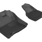 3D MAXpider 2012-2020 Dodge Ram 1500 Reg/Quad 2500/3500 Reg Kagu 1st Row Floormat - Black L1DG01911509