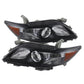 SPYDER Xtune Toyota Camry 10-11 ( USa Built/Nal ) Amber Projector Headlights Black HD-JH-TCAM10-AM-BK 5072870