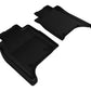 3D MAXpider 2014-2017 Land Rover Range Rover Long Wheelbase Kagu 2nd Row Floormats - Black L1LR01921509