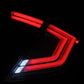 AlphaRex 16-21 Honda Civic Hatchback / Type-R FK8 Nova-Series LED Tail Lights (Pair) - Clear 676030 *Discontinued