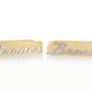 Ford Racing 21-23 Bronco Script Fender Badge - Silver M-1447-BSS