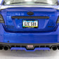 OLM A1 Style Paint Matched Rear Diffuser (Ice Silver Metallic) - 2015-2021 Subaru WRX / STI