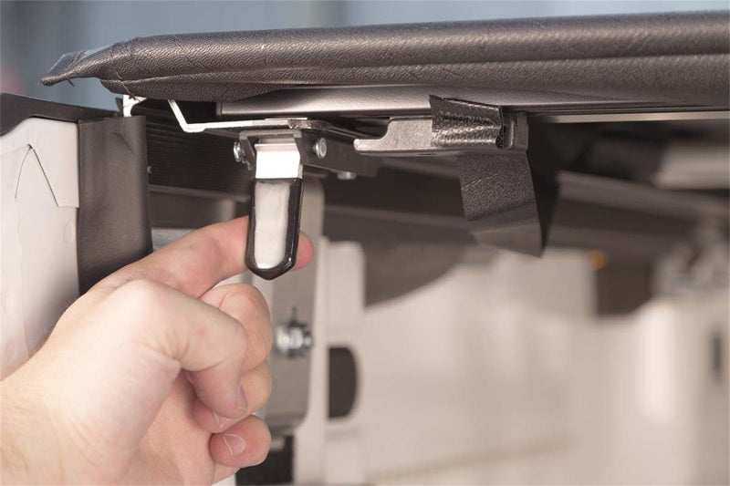 Access Vanish 08-09 Titan King Cab 8ft 2in Bed (Clamps On w/ or w/o Utili-Track) Roll-Up Cover 93209
