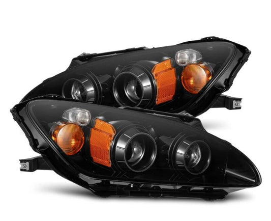 AlphaRex 99-09 Honda S2000 LUXX-Series Projector LED Headlights - Alpha-Black 880270 *Discontinued