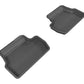 3D MAXpider 2014-2019 Mini Hardtop 2-Door Kagu 2nd Row Floormats - Black L1MN01021509