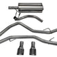 Corsa Performance 09-14 Dodge Ram 1500 4.7L Quad/Crew Cab/Short Bed Polished Dual Exit