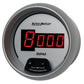 AutoMeter Gauge Tach 3-3/8in. 10K RPM In-Dash Digital Silver Dial W/ Red Led 6597