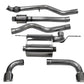 Corsa 12-14 BMW 335i Sedan RWD F30 3in Polished Touring Dual Rear Single 3.5in Tip Cat-Back Exhaust 14937