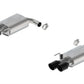 Ford Racing 2024 Mustang 2.3L Sport Non-Active Axle-Back w/GT Valance - Black Tip M-5230-M2SBV