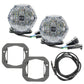 ARB Jeep JL/JT Nacho SAE Only White Plug N Play Fog Light Kit (Bumper Kit) V3JW1KWSO