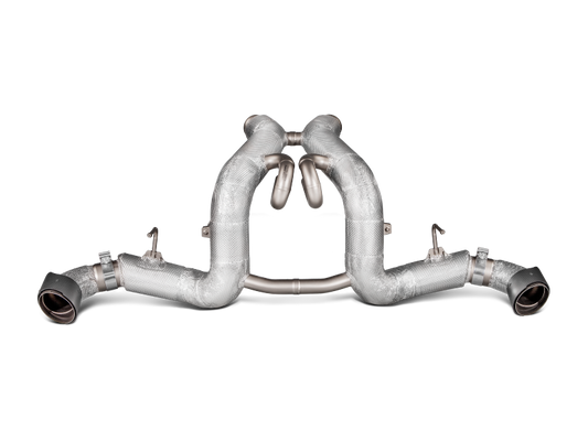 Akrapovic 16-17 McLaren 540C 570S Slip-On Line (Titanium) w/ Carbon Tips S-MC/TI/3