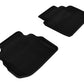 3D MAXpider 2006-2010 Infiniti M35 Kagu 2nd Row Floormats - Black L1IN01421509