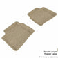 3D MAXpider 07-10 Hyundai Elantra (Sedan) Classic 2nd Row Floormat - Tan L1HY02922202